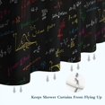 thumbnail image 6 of Math Equations Physics Formulas Black Pattern Shower Curtain 72"x84" ,Bathroom Decorative Shower Curtains Set with 12 Hooks,Modern Waterproof Washable Shower Curtain, 6 of 6