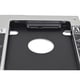thumbnail image 4 of Universal 9,5 mm 2,5 '' SATA a SATA 2nd HDD SSD Disco duro Caddy Adaptador Bandeja Kit Caja Controlador óptico Bahía para computadora portátil CD DVD ROM Superdrive Bay, 4 of 6