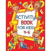 Activity Book for Kids 4-6, (Paperback)