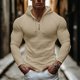 thumbnail image 1 of pstuiky Camisas casuales de manga larga para hombre, Suéter de punto suelto para hombre, sudadera informal de manga larga con capucha, color liso, sudadera con capucha de manga larga para hombre xl, 1 of 7