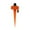 Orange, variant on Self Watering Automatic Irrigation Drippers Plastic Adjustable Control for Indoor Outdoor Potted Plant Flower Garden Easy Install Tool