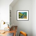 thumbnail image 4 of The Road to SaintRemy, c1890, Scenic Framed Art Print Wall Art by Vincent van Gogh Sold by Art.Com, 4 of 5