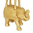 thumbnail image 4 of 7" x 25" Gold Polystone Safari Animals Sculpture, by DecMode, 4 of 9