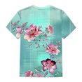 thumbnail image 4 of Cotton T Shirts Loose Athletic Tops Women Xl Womens Tops Dressy Casual Short Sleeve Round Neck My Orders Placed Recently By Me My Account, 4 of 5