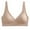 Beige, variant on aidice Bras for Women No Underwire Breathable Comfy Spaghetti Strap Seamless Padded Everyday Bras