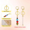 thumbnail image 2 of 40pcs Beadable Keychain Bars, Metal Beaded Keychain Blank Keychains Key Chain Charms Making Accessories for Craft DIY, 2 of 6