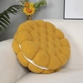 thumbnail image 3 of Almohada Redonda CojíN de Suelo de Galleta de Felpa CojíN de Asiento Grueso de Galleta Almohada de Suelo Redonda Almohadilla de MeditacióN de Yoga-C, 3 of 5