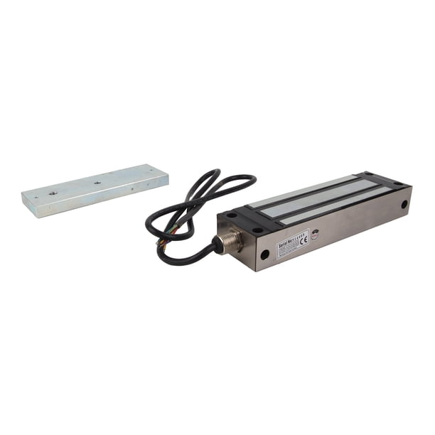 Cerradura Electromagnética, Fuerza De Retención De 500 Kg Cerradura Magnética De Puerta De Alta Resistencia 12 V 24 V Para De Control De Acceso