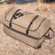 thumbnail image 3 of Equipo de bolsa de almacenamiento para acampar Maleta de gran espacio Equipaje (Arena cálida 80L), 3 of 9