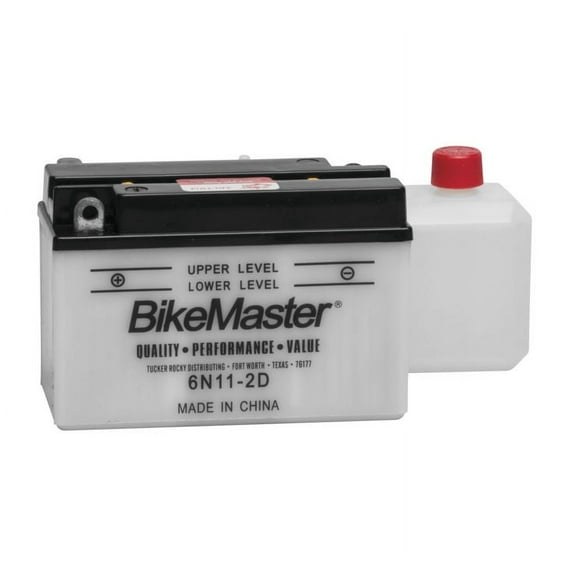BikeMaster Conventional Battery 6N11-2D for Honda C70 Passport 1980-1981