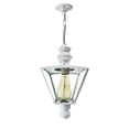 thumbnail image 1 of Lámpara De Techo Luz Ideal Farol Colgante 4 Lados Blanco., 1 of 5