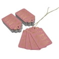 thumbnail image 3 of Inkdotpot Pack Of 100 Real Gold Foil Paper Tags Happy Diwali Favor Hang Tags, 3 of 6