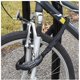 thumbnail image 4 of Candado antirrobo para bicicleta con cadena y combinación de 5 dígitos, 38", paquete de 1, color negro, 4 of 5