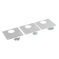 thumbnail image 4 of 30 piezas de placa de reparación de bisagras de gabinete Kit de placa de reparación de bisagras de gabinete de acero inoxidable resistente y preciso para cocina, 4 of 10