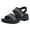 Black, variant on Women Wedge Sandals,Indoor Outdoor Walking Footwear Breathable Soft Sole Arch Support Orthopedic Sandal Comfortable Lady Dressy Party Slip-On Slides Fashion Summer Vacation Slippers Ankle Strap