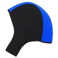 thumbnail image 1 of Traje de neopreno con capucha térmica para natación, surf, buceo, protección solar UV, secado rápido, para hombres y mujeres, negro y azul, 1 of 14