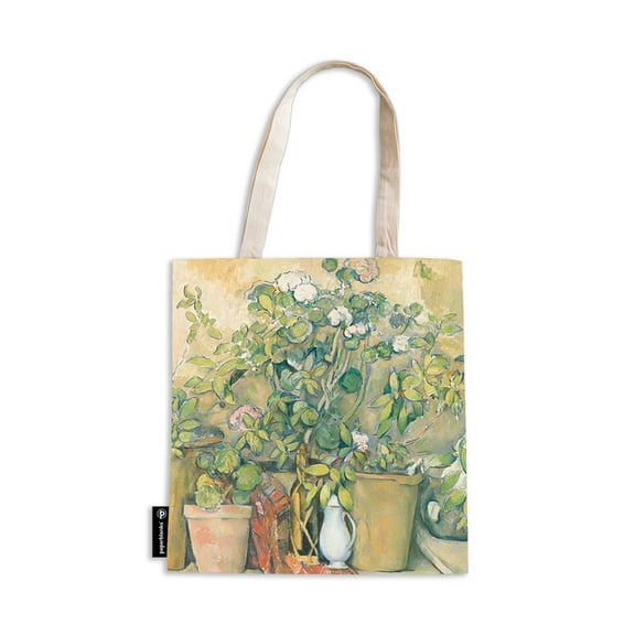 Cezanne's Terracotta Pots and Flowers Canvas Bag, the Barnes Collection by Paperblanks (Cezanne's Terracotta Pots and Fl, (Hardcover)