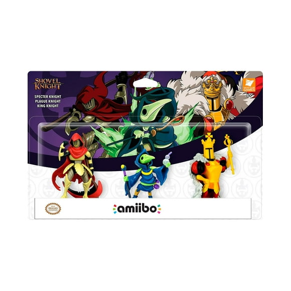 Amiibo Shovel Knight 3 pack U&I Entertainment x