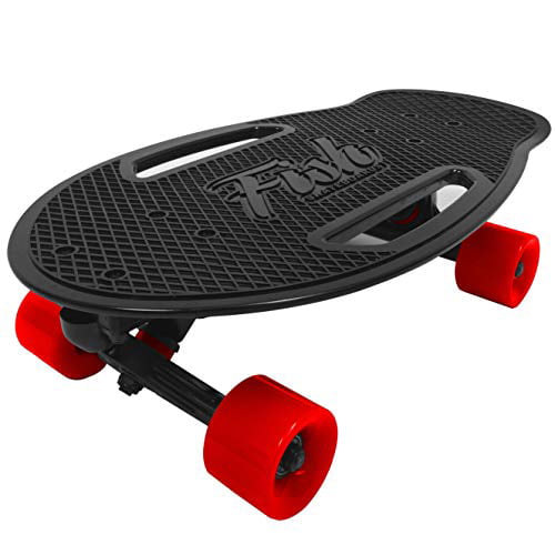 Muf woordenboek verontreiniging EasyGoProducts Fish Adults and Kids Skateboard – Mini Cruiser – Light  Weight and Portable – Beginners to Experts – 17” X - Walmart.com