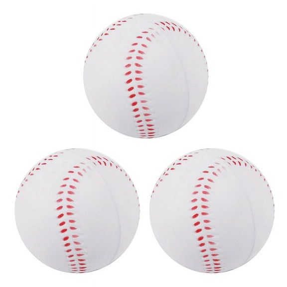 3X Sport Baseball Reduced Impact Baseball 10Inch Adult Youth Soft Ball for Game Competition Pitching Catching Training