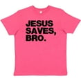 thumbnail image 3 of Inktastic Jesus Saves Bro Christian Youth T-Shirt, 3 of 5
