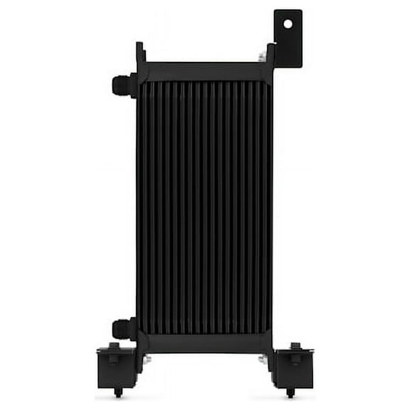 Mishimoto MMOC-WRA-07TBK Oil Cooler Kit Thermostatic Compatible With Jeep Wrangler JK 2007-2017 Black