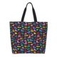 thumbnail image 1 of Balery Colorful Excavator Bolsa Tote Estilo Estético con Cremalleras, Bolsa de Hombro, Bolsa de Compras Grande y Plegable, 1 of 8
