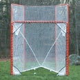 EZ Goals Portable Folding Lacrosse Practice Net Goal with Backstop and