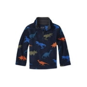 The Children's Place Baby Toddler Boy Microfleece Half Zip Pullover Sweatshirt