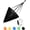 Black, variant on BLUEWING 32" Drift Sock Sea Anchors with Buoy Ball Float Leash 840D Nylon Parachute Drift Anchor Fishing Drogue for Marine Boat/Jet Ski/Sail Boat Blue