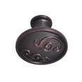 thumbnail image 1 of Utopia Alley HW342PLRB011 Bouton de Cabinet Roma Bronze Huilé 1.3 Pouces, 1 of 1