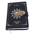 thumbnail image 1 of Cuaderno B6 con cerradura de combinación, negro, dorado, Retro, 240 páginas, cuaderno de papel con rayas suavizadas para la escuela, oficina y viajes, 1 of 5