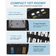 thumbnail image 3 of Estuche de viaje BAGSMART Electronics Organizer azul, 3 of 7