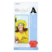 Styled Basics 1.5" Black Cooper Iron-On Letters, 42 Pieces A-Z