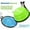 Blue + Green, variant on Pawaboo Collapsible Dog Bowls 2 Pack, Silicone Feeding Watering Bowls with Lids & Carabiners for Dogs Cats, Portable Water Feeder Food Bowl for Walking Traveling Home Use, 1000ml, Blue   Green