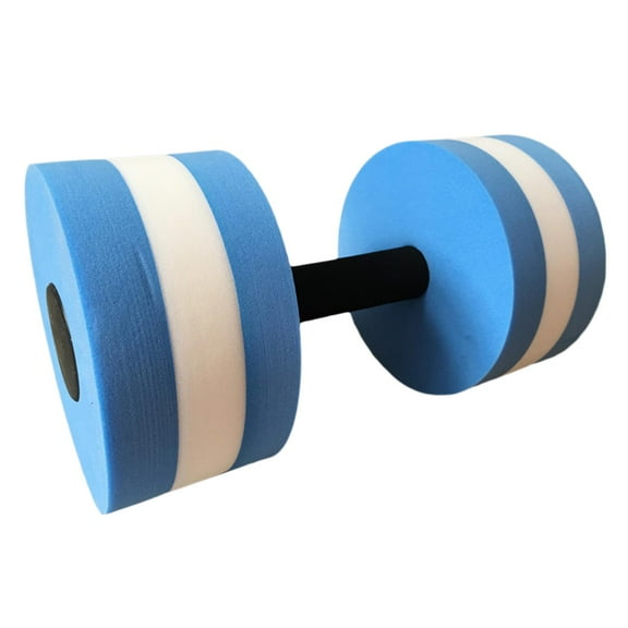Mancuernas acuáticas DYNWAVEMX ejercicio aeróbico resistencia piscina Azul