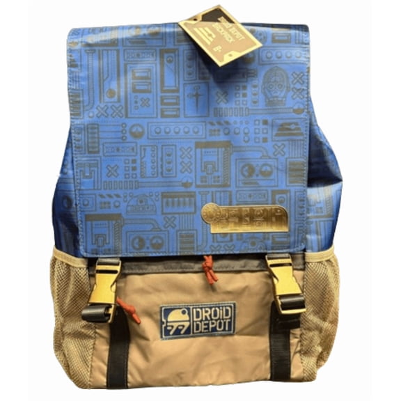 Disney Parks Star Wars & Galaxy’s Edge Droid Depot Backpack Bag New With Tag
