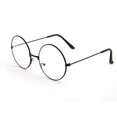 thumbnail image 1 of Vintage Women Men  Circle Metal Spectacles Optical Glasses Eyeglasses Frame, 1 of 11
