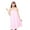 Pink, variant on Joernso 2Pcs Women Absorbent Shower Skirt Bathrobe Hair Cap Bath Towel Dressing Gown