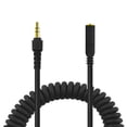 thumbnail image 2 of Flexible 3.5mm Coiled Extension Cable for Easy Connection Between Microphones and Devices Microphones Compatibles, 2 of 8