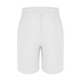 thumbnail image 4 of snilers Cotton Linen Shorts for Men Trendy Solid Color Casual Loose Athletic Shorts Drawstring Elastic Waist Summer Beach Shorts, 4 of 6
