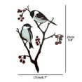 thumbnail image 3 of Adornos de pájaros de metal, silueta de pájaro, arte de jardín para decoración del jardín del hogar, 3 of 12