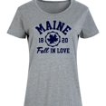 thumbnail image 3 of Instant Message - Maine 1820 Fall in Love - Women's Any Way Dress, 3 of 7