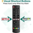 thumbnail image 5 of (Pack of 2) Universal Remote for LG Smart TV, Compatible with All LG TV Remote Control LCD LED OLED UHD HDTV 3D 4K Smart TV Models, Replacement Remote for Smart TV with Netflix Amazon Shortcuts Key, 5 of 15