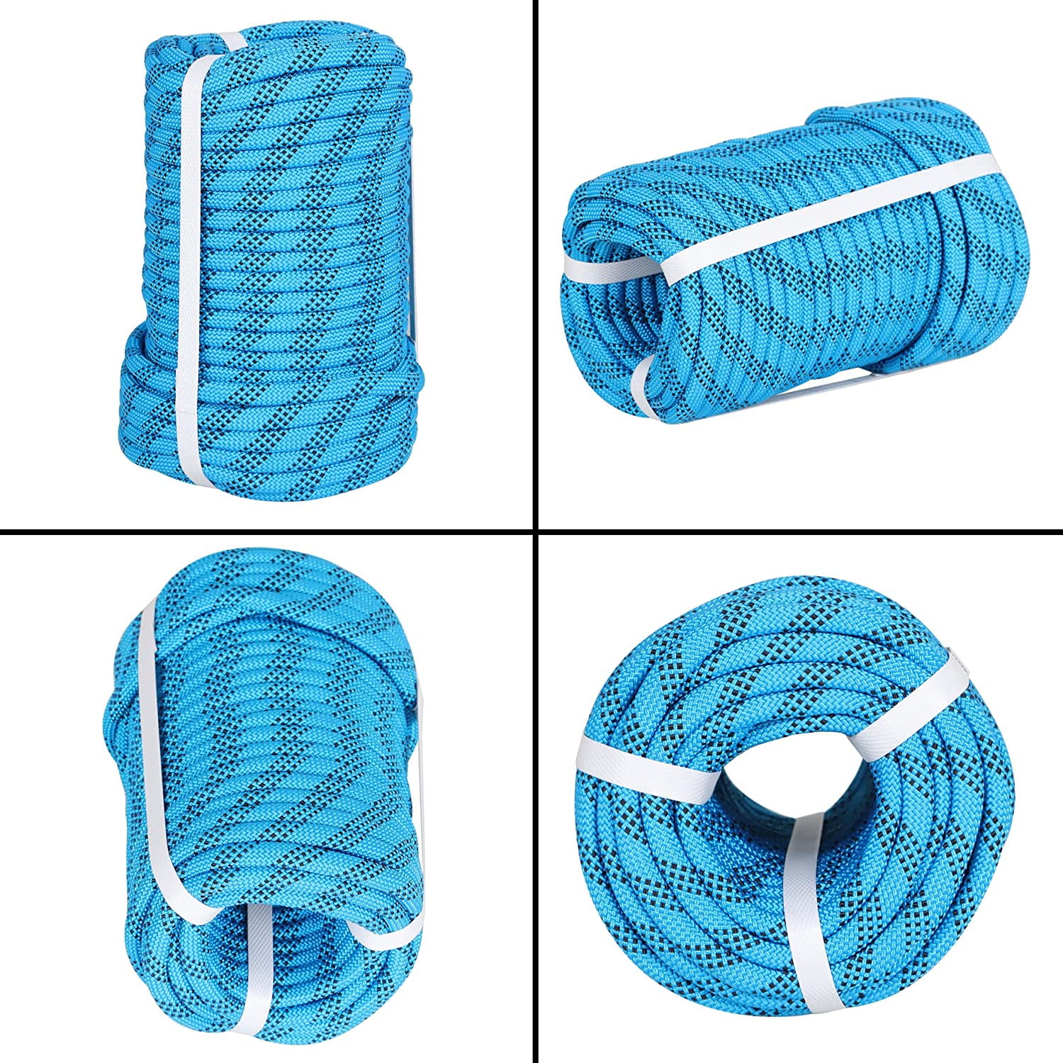 Amgate Wire Center Flagpole Rope 5/16 x 100 feet - Braided Polyester Line  with 