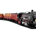 thumbnail image 2 of Battery Operated Electric Train Toy with Lights & Sound Retro Smoke Train Railway No Steam, 2 of 3