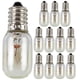 thumbnail image 3 of Appliance Light Bulbs E12 Appliance Light Bulb 15W Scent Warmer Bulb Round Shape Energy Saving 12Pcs, 3 of 5