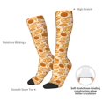 thumbnail image 4 of Fotbe Various Bread Calcetas Divertidas Estampadas para Hombre y Mujer, Calcetas de Algodón hasta la Rodilla para Caminar, Correr, Enfermería y Embarazo, 4 of 6