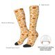 thumbnail image 4 of Fotbe Various Bread Calcetas Divertidas Estampadas para Hombre y Mujer, Calcetas de Algodón hasta la Rodilla para Caminar, Correr, Enfermería y Embarazo, 4 of 6