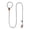 A007- G, variant on Slip Lead Dog Leash 68 Inch Heavy Duty Rope Dog Leash for Large Dogs Dog Training Leash with Genuine Leather Accents for Walking Training 1 Pack